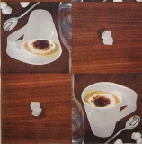 Ubrousek káva - cappuccino