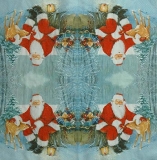 Ubrousek vánoční - Santa v lese