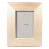 Rámeček na fotky dřevěný plochý  9x13 cm (4)