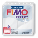 Fimo effect - transparentní bílá 57g