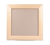 Rámeček na fotky dřevěný se sklem 20 x 20 cm