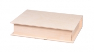 Krabička kniha dřevěná