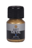 Metalická barva - light gold 30 ml