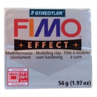 Fimo effect - metalická stříbrná 56g