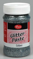 Glitter pasta - stříbrná 90 ml