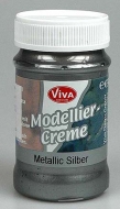Modelovací krém - metalické stříbro 90 ml
