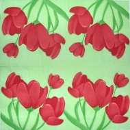 Ubrousek květiny - tulipány