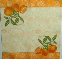 Ubrousek ovoce - kvetoucí pomeranče 