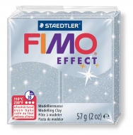 Fimo effect - stříbrná 57g