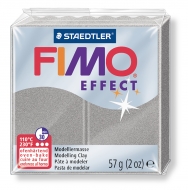 Fimo effect - stříbrná perleťová 57g