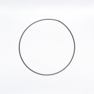 Drátěný kruh černý - průměr 20 cm