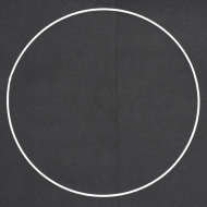 Drátěný kruh na lapač snů bílý - průměr 40 cm