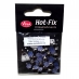 Hot-Fix nýtky - květinky železné 8 mm