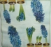 Ubrousek květiny - modrý hyacint