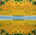 Ubrousek květiny - slunečnicové pole