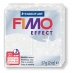 Fimo effect -  bílá se třpytkami 57g