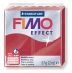 Fimo effect - metalická rubínová 57g