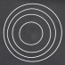 Drátěný kruh bílý - průměr 12 cm