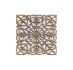 Kovový ornament čtverec - bronz