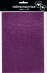 Nažehlovací fólie s glitry A5 - lavender