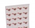 Papírové rožky motýli 03 - 48 ks
